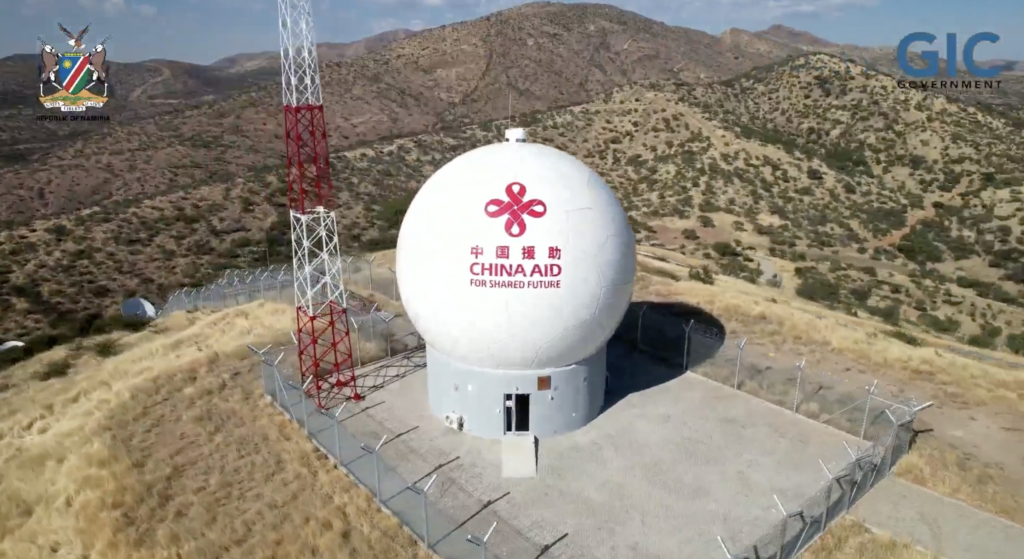 Namibia Receives Satellite Ground Data Receiving Station in Handover Ceremony