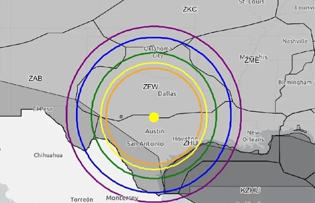 US military disrupts cell phones in Texas after UFO reports Widespread GPS disruptions are affecting Central Texas and parts of the surrounding region, caused by military testing of anti-drone systems near Fort Hood