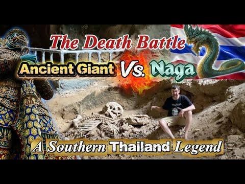 Skeletal Remains of a Giant and a Naga Serpent Hidden in Thailand