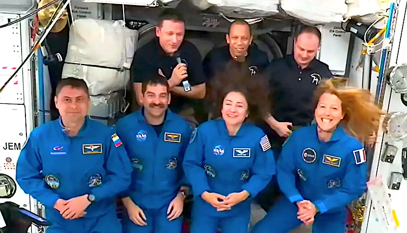 WATCH: Dragon Hatches Open as SpaceX Crew-12 Joins Expedition 74 Aboard International Space Station