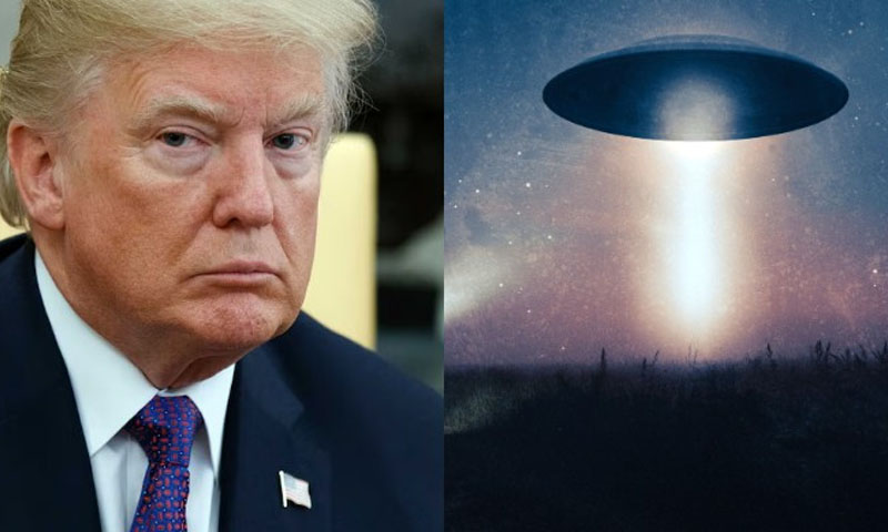 Trump moves to make alien, UFO records public