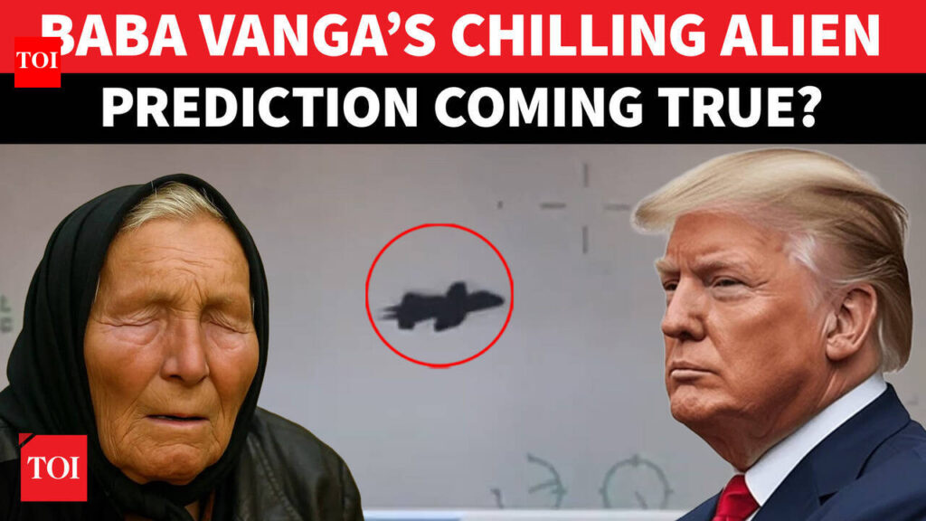 Baba Vanga’s Chilling 2026 Alien Warning Coming True? Trump’s UFO Move Shocks World