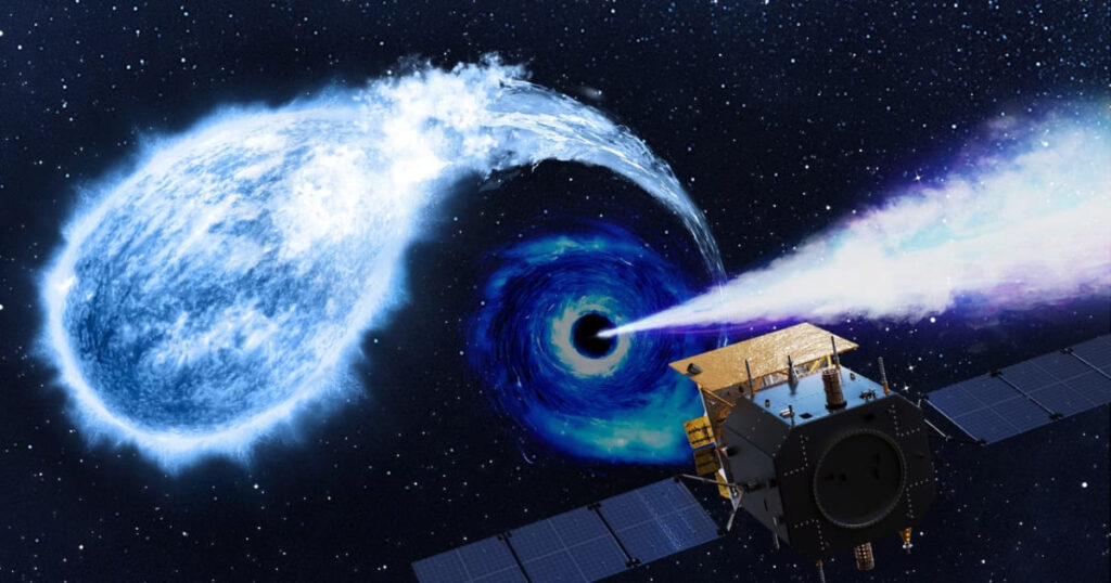 A Sun-mass star squeezed to Earth’s size destroyed by a mysterious exotic black hole white dwarf black hole_CAS Sci Visual