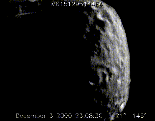 Asteroid 433 Eros by NEAR spacecraft in 2000
