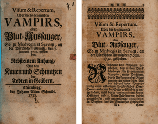 The "Vampire" Outbreak: Not a myth, but a documented military investigation. From Tournefort’s 1702 Journal and the 'Visum et Repertum' archives to the 1892 Mercy Brown Case (Actual Surgeon Reports included).