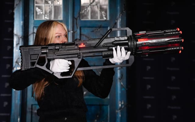 Clara Oswald’s anti-Cyber gun from Doctor Who’s Nightmare in Silver episode 
