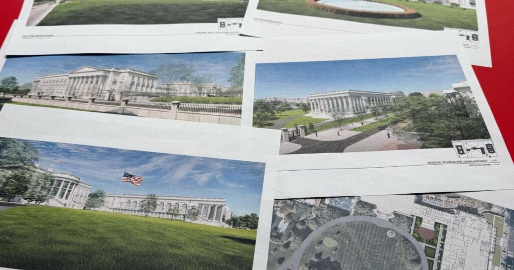 Arts panel of Trump appointees approves White House ballroom plan Arts panel of Trump appointees approves White House ballroom plan