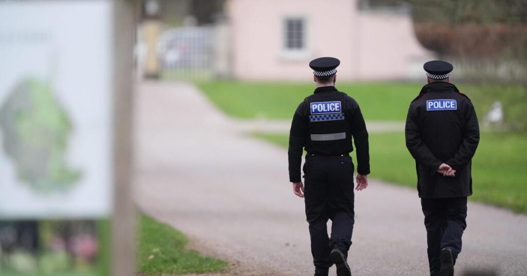 Searches ongoing at Andrew’s former home following arrest Searches ongoing at Andrew’s former home following arrest