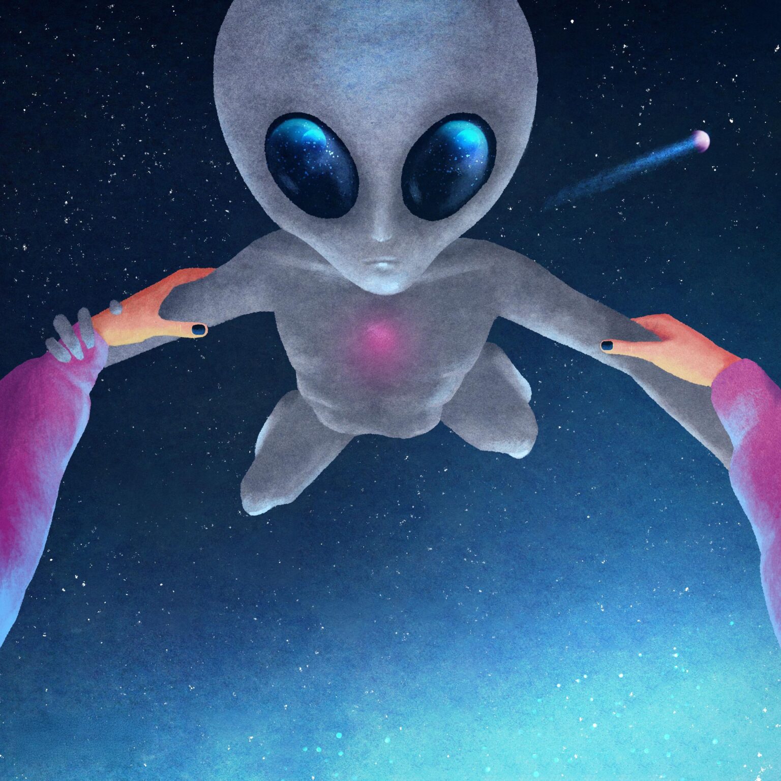 Joining in on the alien art day