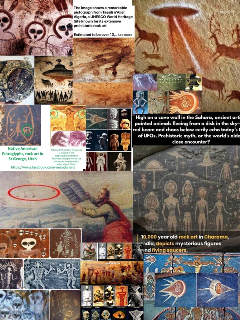 If Ancient Astronauts Didn’t Visit, Why Is Evidence of Them Found Virtually Everywhere Painted, Carved and Etched in Stone? If Ancient Astronauts Didn’t Visit, Why Is Evidence of Them Found Virtually Everywhere Painted, Carved and Etched in Stone?