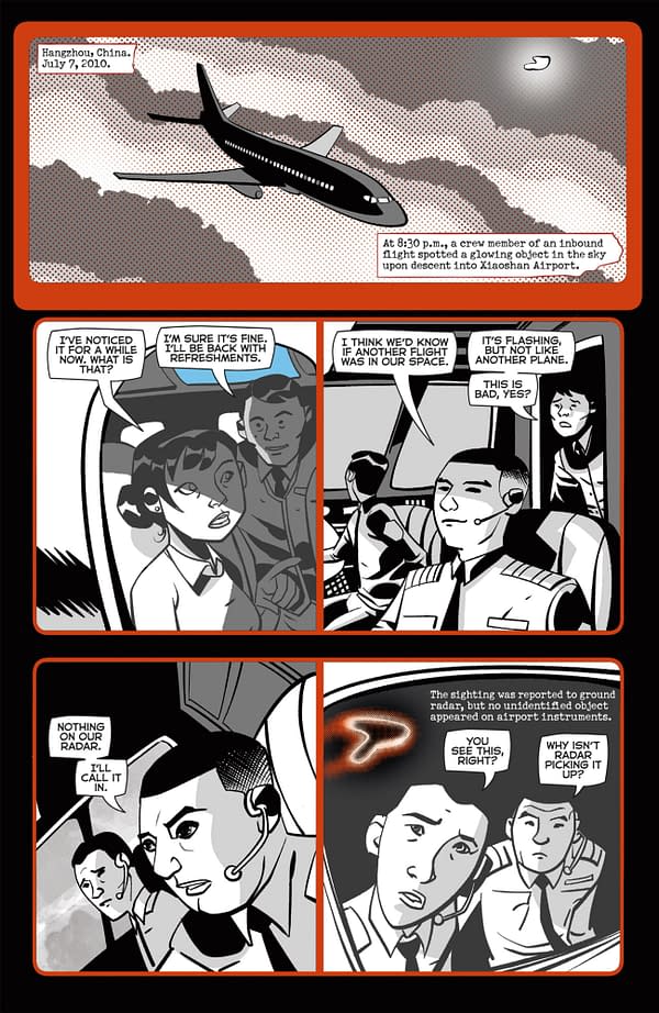 Interior preview page from RED BOOK I #4 TOM NAPOLITANO COVER