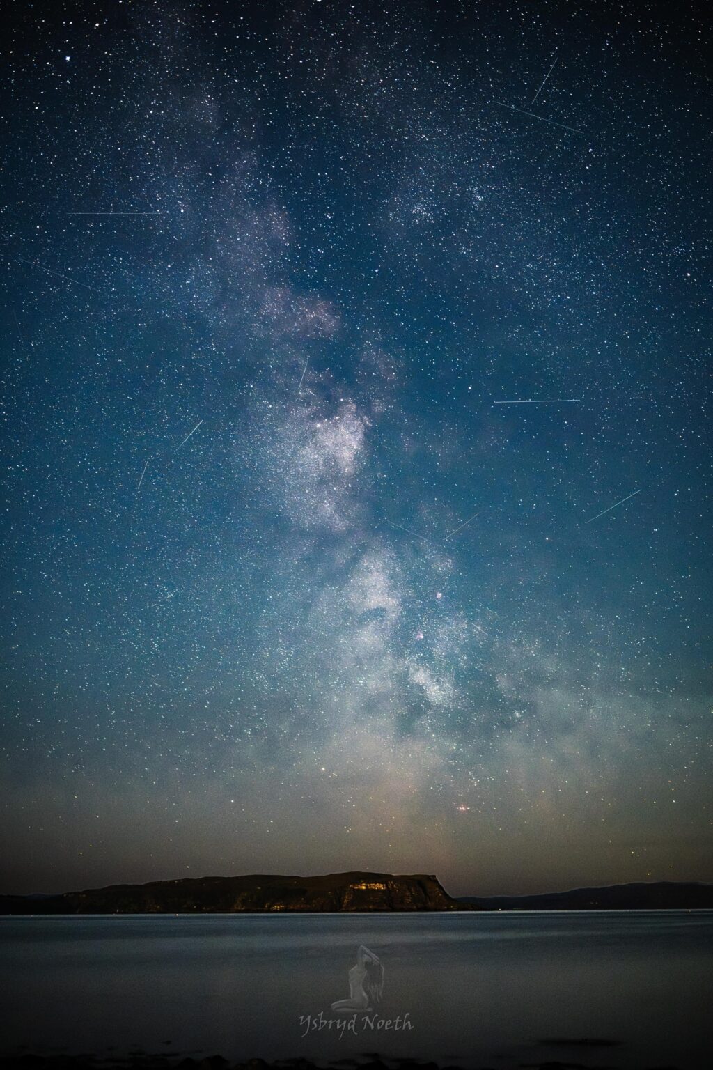 Our attempt to capture what we could see when camping.