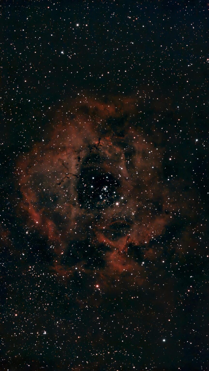 The Rosette Nebula (NGC 2237) — A Cosmic Rose in Monoceros