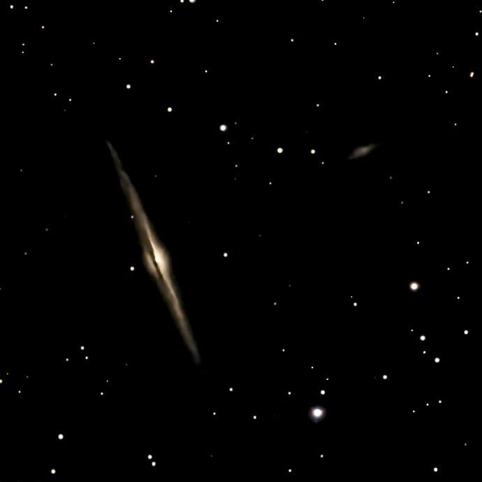 Tonight's Image Of The Needle Galaxy.