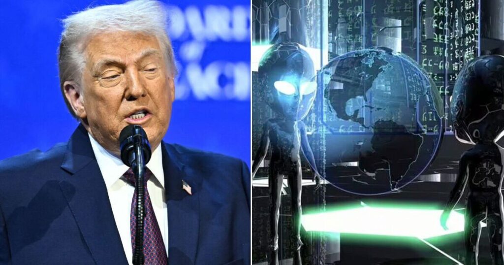 Trump authorizes release of UFO evidence from secret alien bases - US News - News
