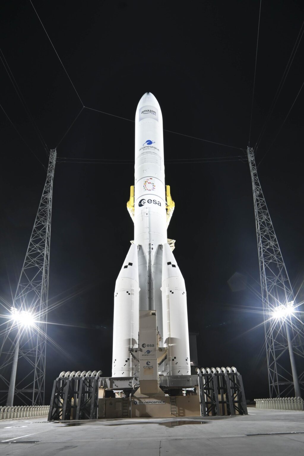 [ESA] The first Ariane 6 A64 on the launch pad