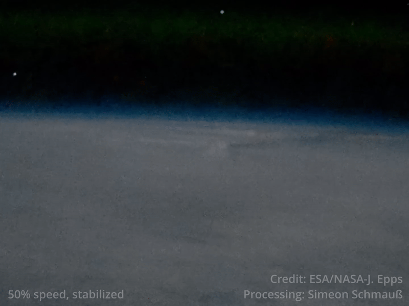 Gigantic Jet from the ISS