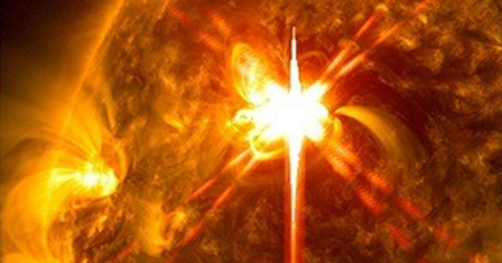 Space scientists capture Sun firing four massive solar flares