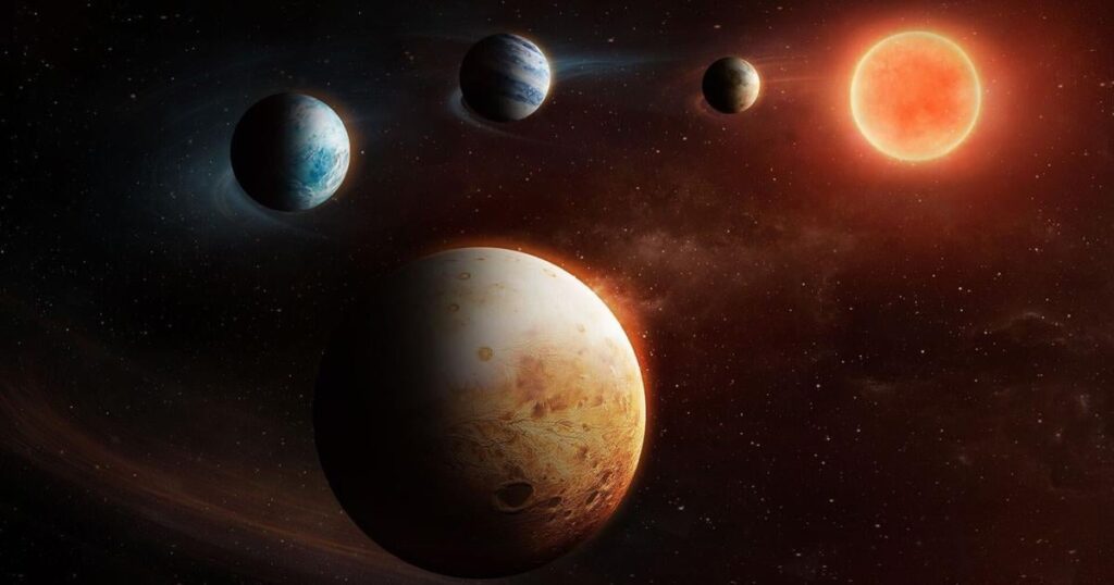 Astronomers detect a solar system they say should not be possible | International News Astronomers detect a solar system they say should not be possible