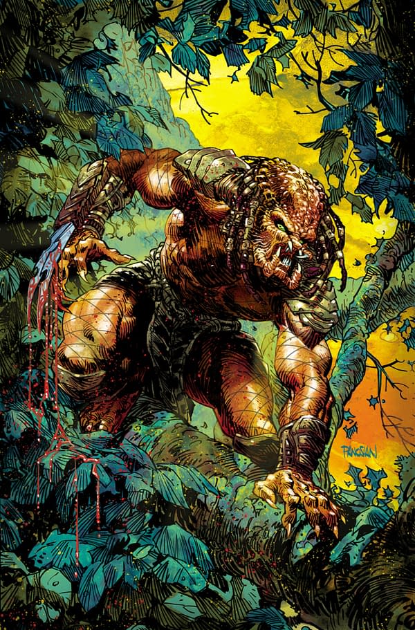 Cover image for PREDATOR: BLOODSHED #1 DAN PANOSIAN VIRGIN VARIANT