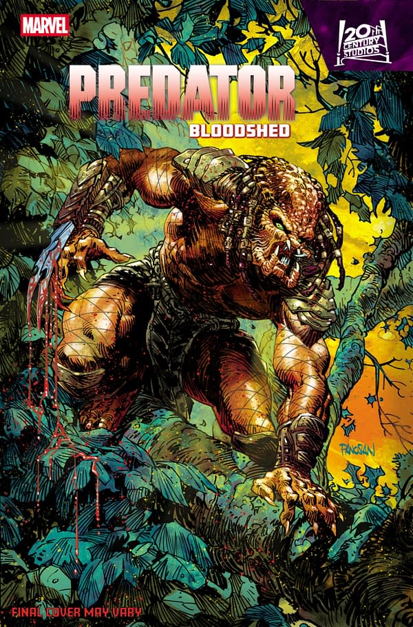 Cover image for PREDATOR: BLOODSHED #1 DAN PANOSIAN VARIANT