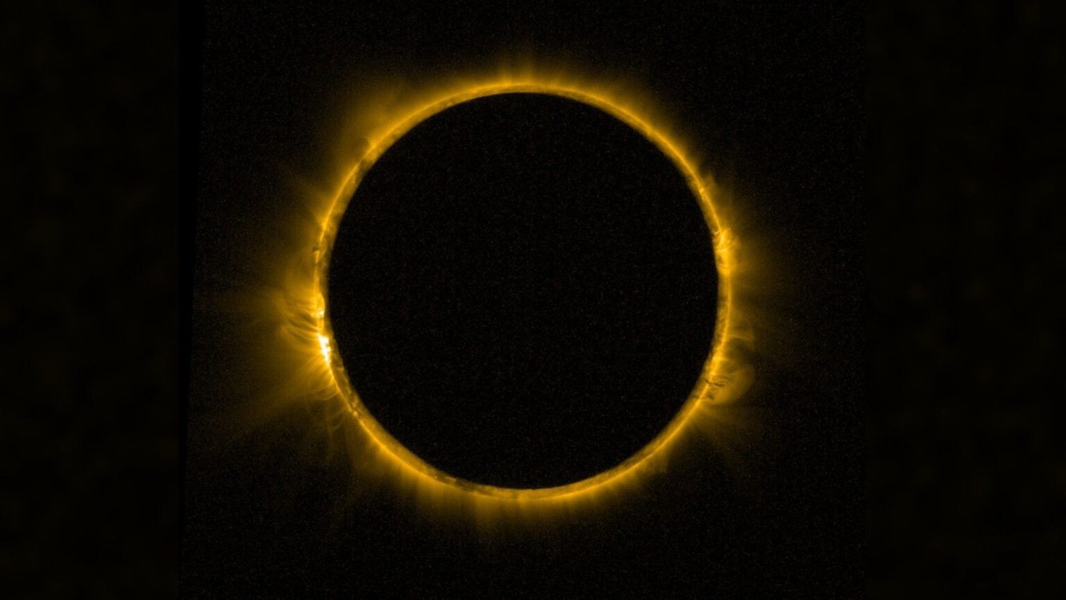 Blazing ring of fire' eclipse seen from space photo of the day for Feb. 20, 2026
