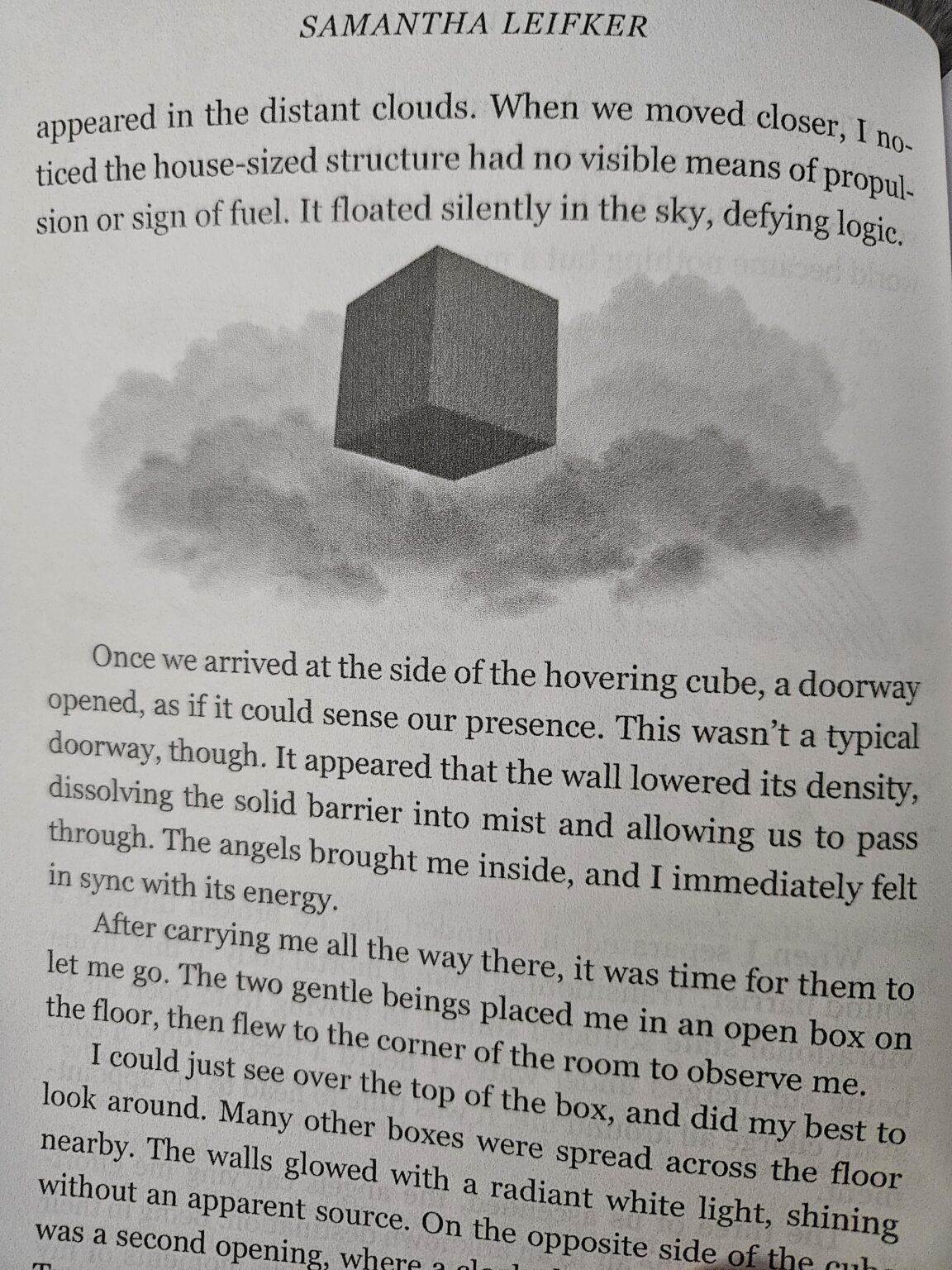 Was anyone else taken to a cube-shaped UFO?