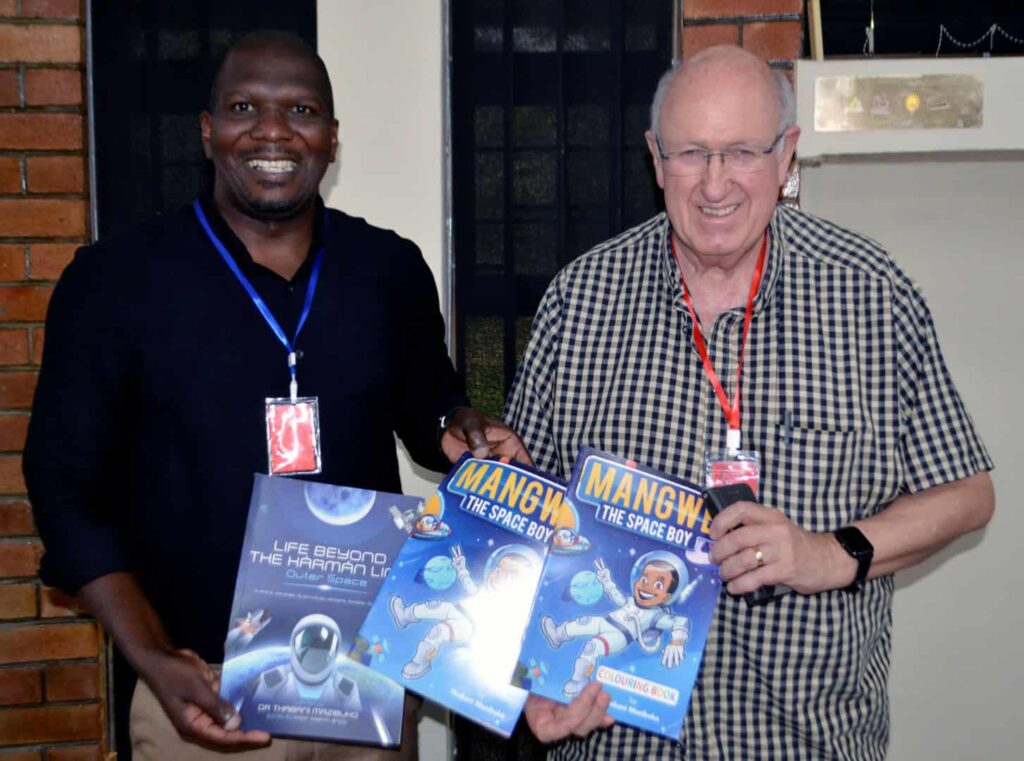 Space science author inspires lively discussion at Ballito Writers Club
