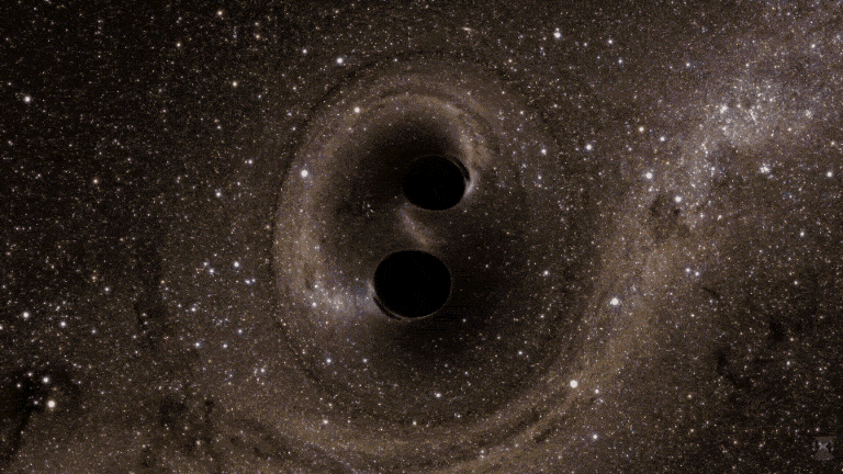 ‘Loudest’ gravitational wave yet puts Einstein’s theory of gravity to its toughest test yet An animation of two black holes merging