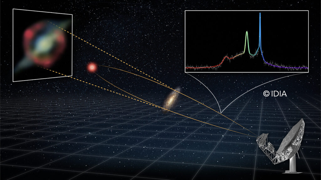 MeerKAT discovers cosmic laser halfway across the universe