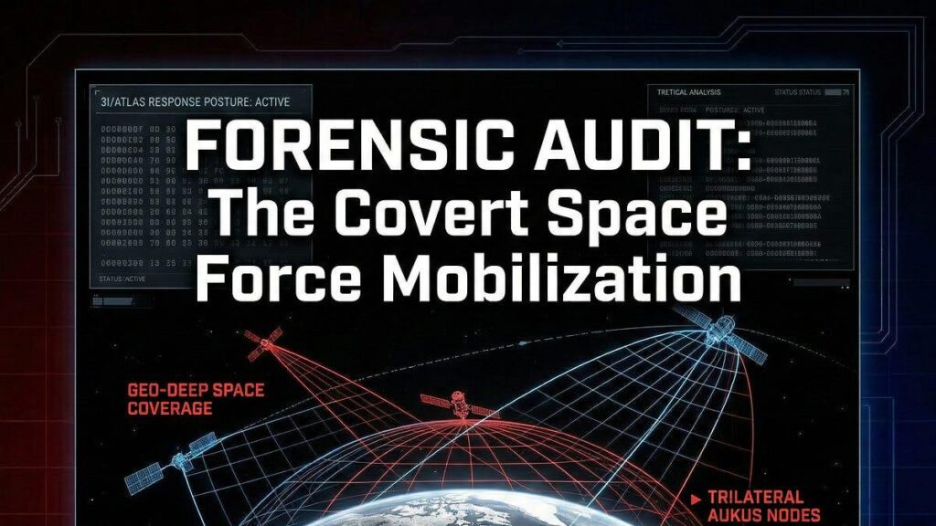 We audited $30 billion in space defense programs that all accelerated after 3I/ATLAS arrived. Then the Secretary of Defense toured every company we audited and mentioned UFO disclosure. We audited $30 billion in space defense programs that all accelerated after 3I/ATLAS arrived. Then the Secretary of Defense toured every company we audited and mentioned UFO disclosure.