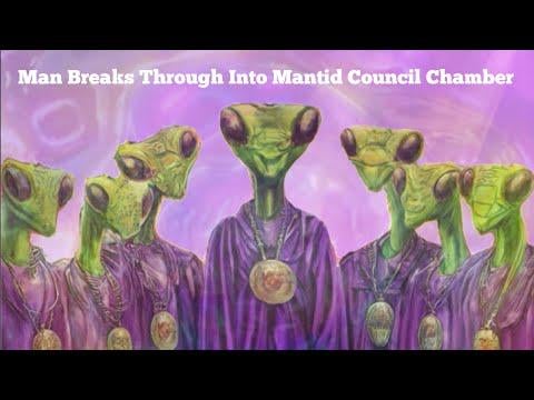 Man Breaks Through Into Mantid Council Chamber
