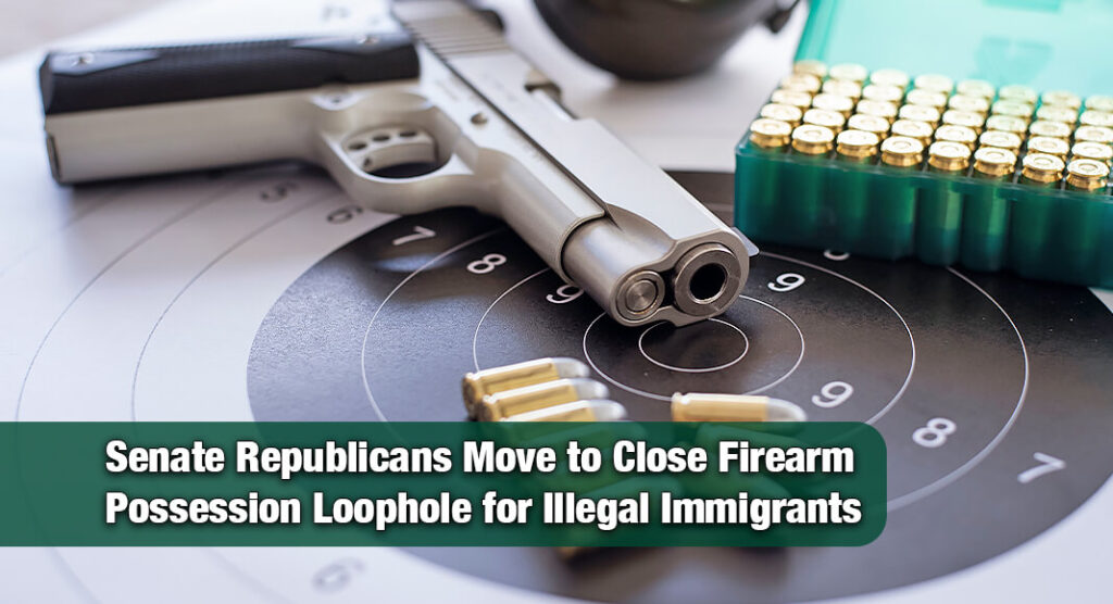 Cornyn Introduces Bill to Stop Illegal Aliens from Possessing Firearms and Ammunition Cornyn Introduces Bill to Stop Illegal Aliens from Possessing Firearms and Ammunition