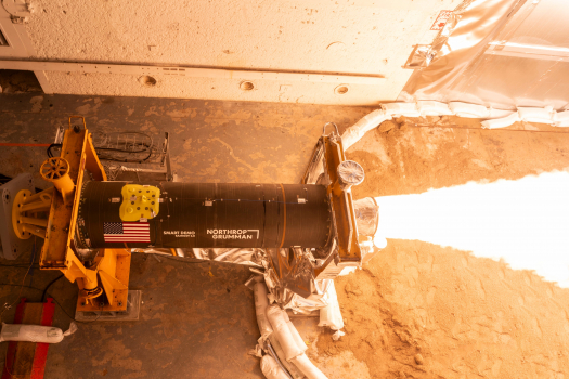 Northrop Grumman tests second solid motor developed under 2025 SMART program