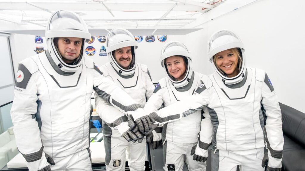 On their way! 4 people on NASA Crew-12 mission launch to International Space Station