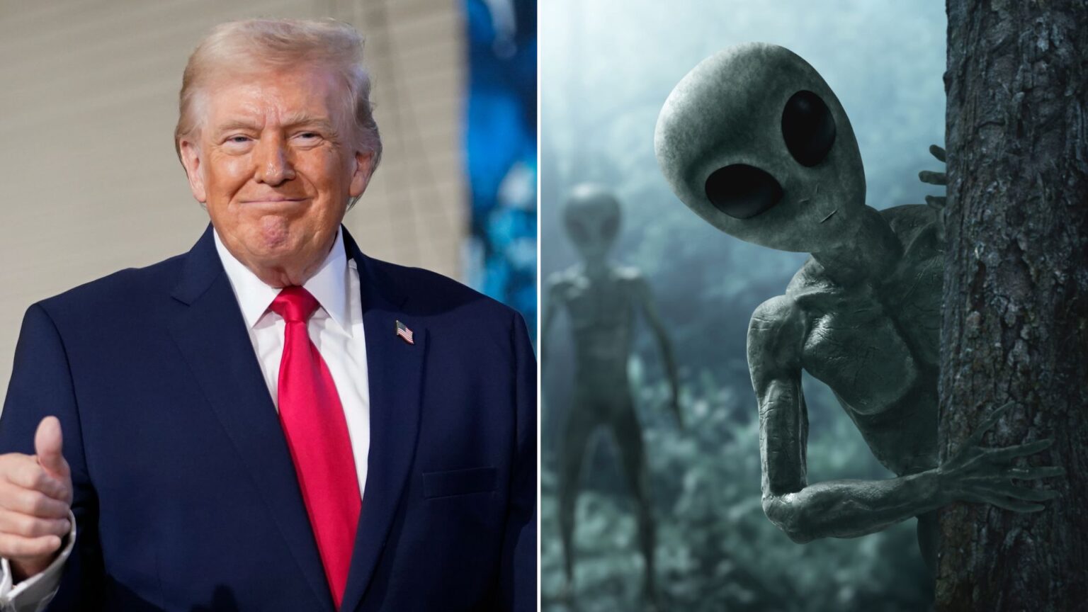 Donald Trump directs Pentagon to release secret files on UFOs, aliens Donald Trump directs Pentagon to release secret files on UFOs, aliens