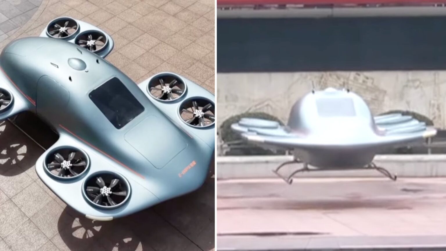 China reportedly debuts world’s first ducted ton-class UFO-style eVTOL