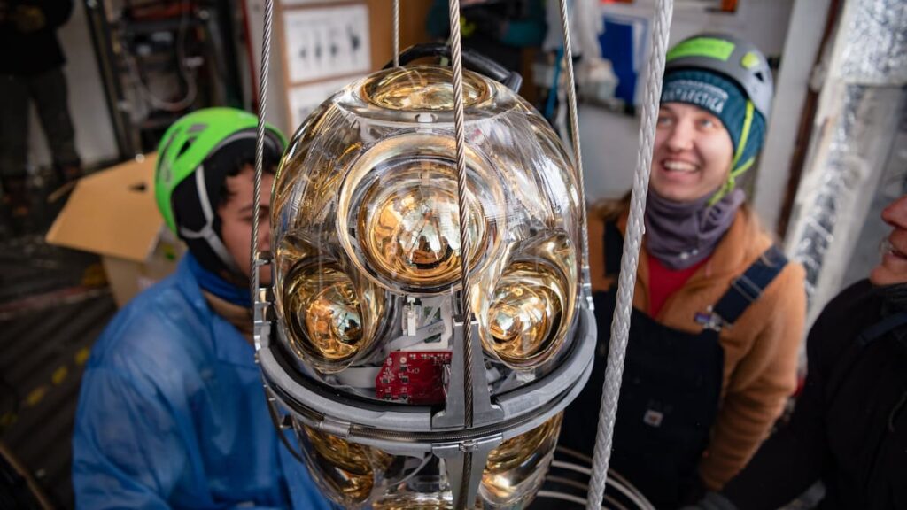 Deep in the Antarctic ice, these particles can answer basic questions about the universe