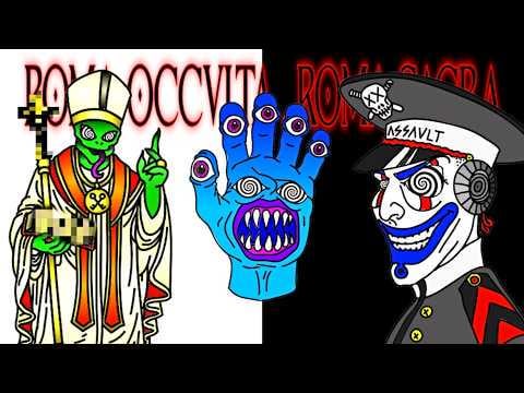 Roma Occulta, Roma Sacra | Techno Music Video (Animated)