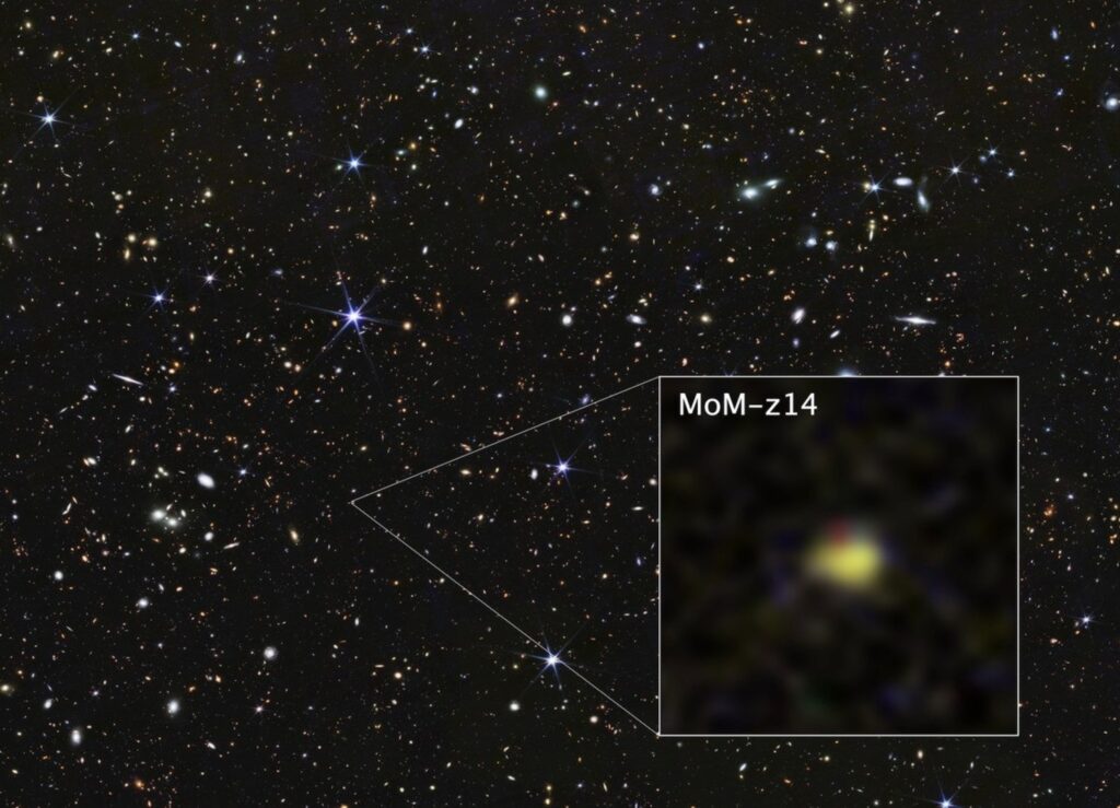 Webb confirms one of the earliest galaxies ever discovered