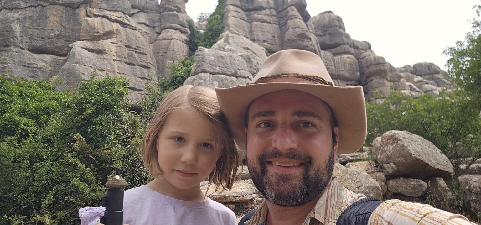 Exploring a Neolithic Dolmen in Spain