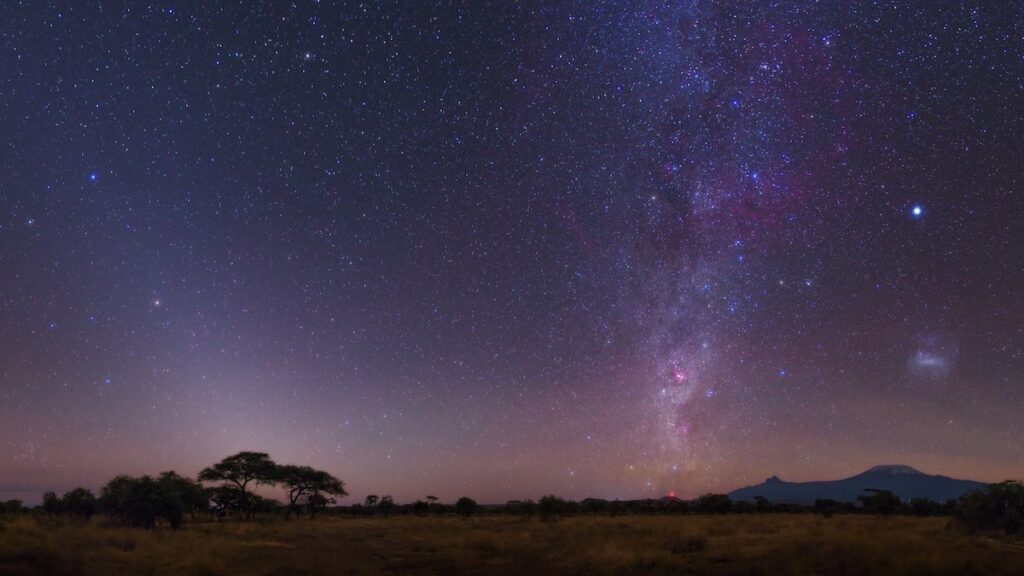 A strange triangle of light appears in late winter skies. Here’s what causes it.