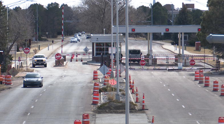 Road into north gate of Peterson Space Force Base to close through holiday weekend