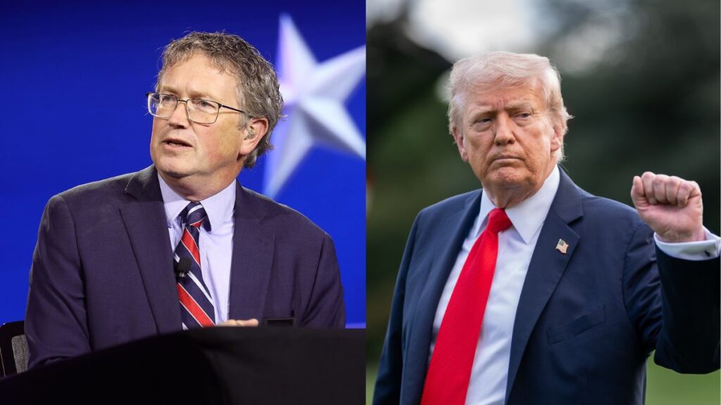 Massie Slams Trump’s UFO Announcement as ‘Ultimate Weapon of Mass Distraction’ Massie Slams Trump’s UFO Announcement as ‘Ultimate Weapon of Mass Distraction’