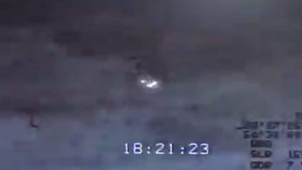 Leaked US Air Force Drone Footage Claims To Show UFO-Like Objects Over West Asia