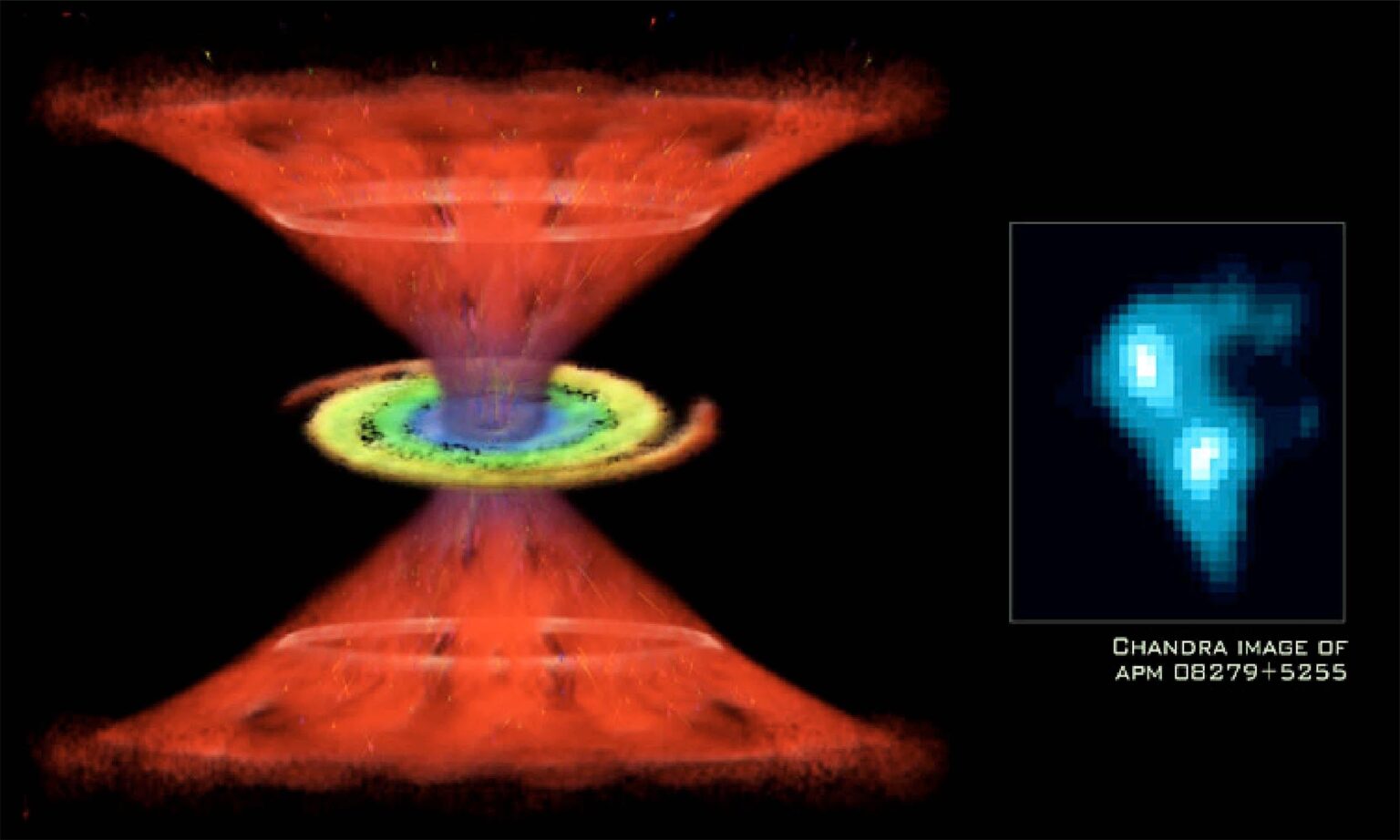Black hole found that contains enough water to fill 'trillions of Earth-size oceans'