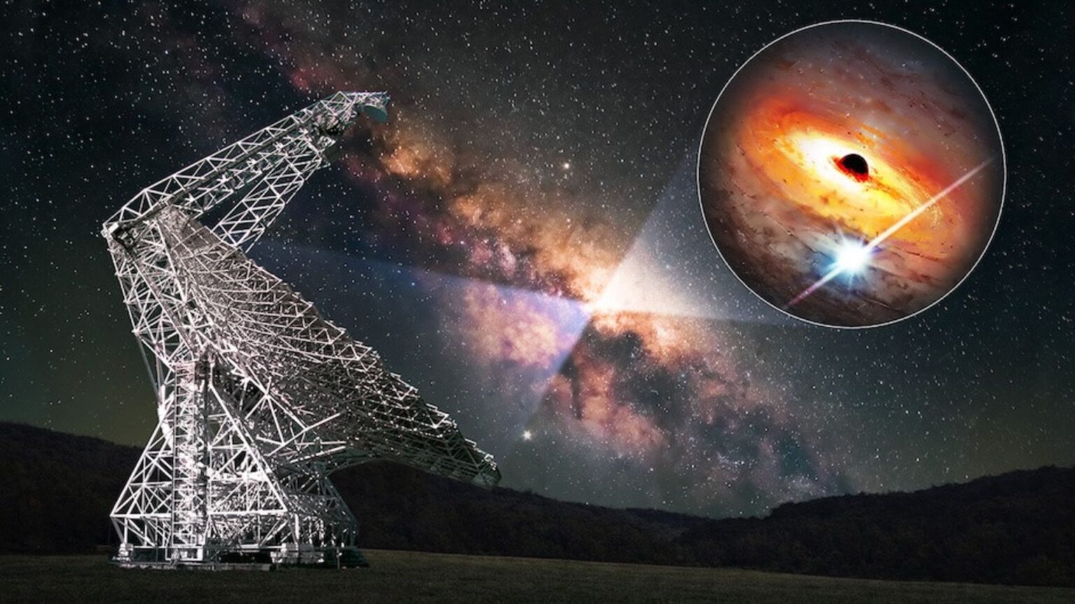 Newly discovered radio signal from the center of our galaxy could put Einstein's relativity to the test