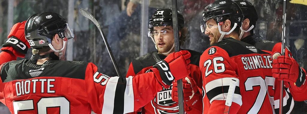 COMETS DOMINATE BELLEVILLE AT HOME