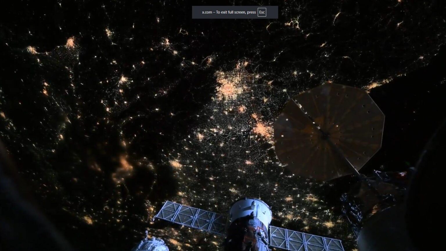 NASA astronaut in space captures fireworks in China for Lunar New Year