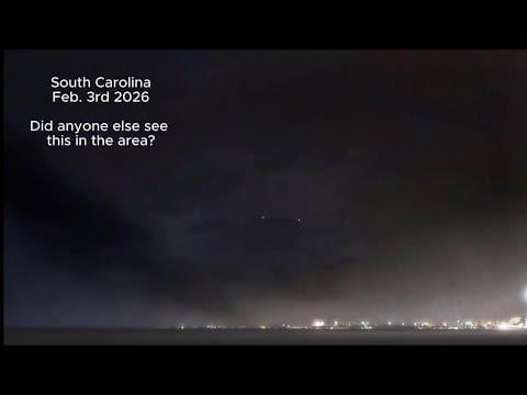 UAP Spotted in sky in South Carolina
